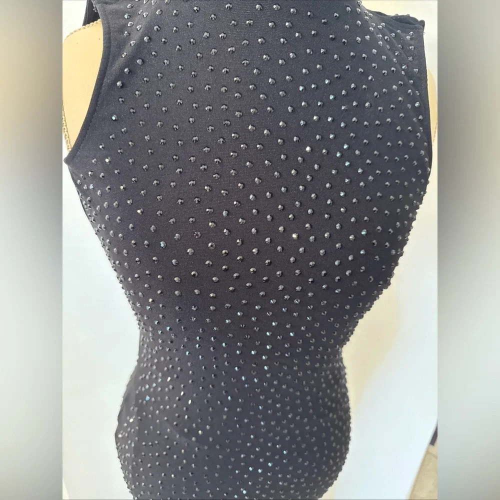 Fashion Nova Black Sleeveless Halter Bodycon Maxi - Picture 2 of 13